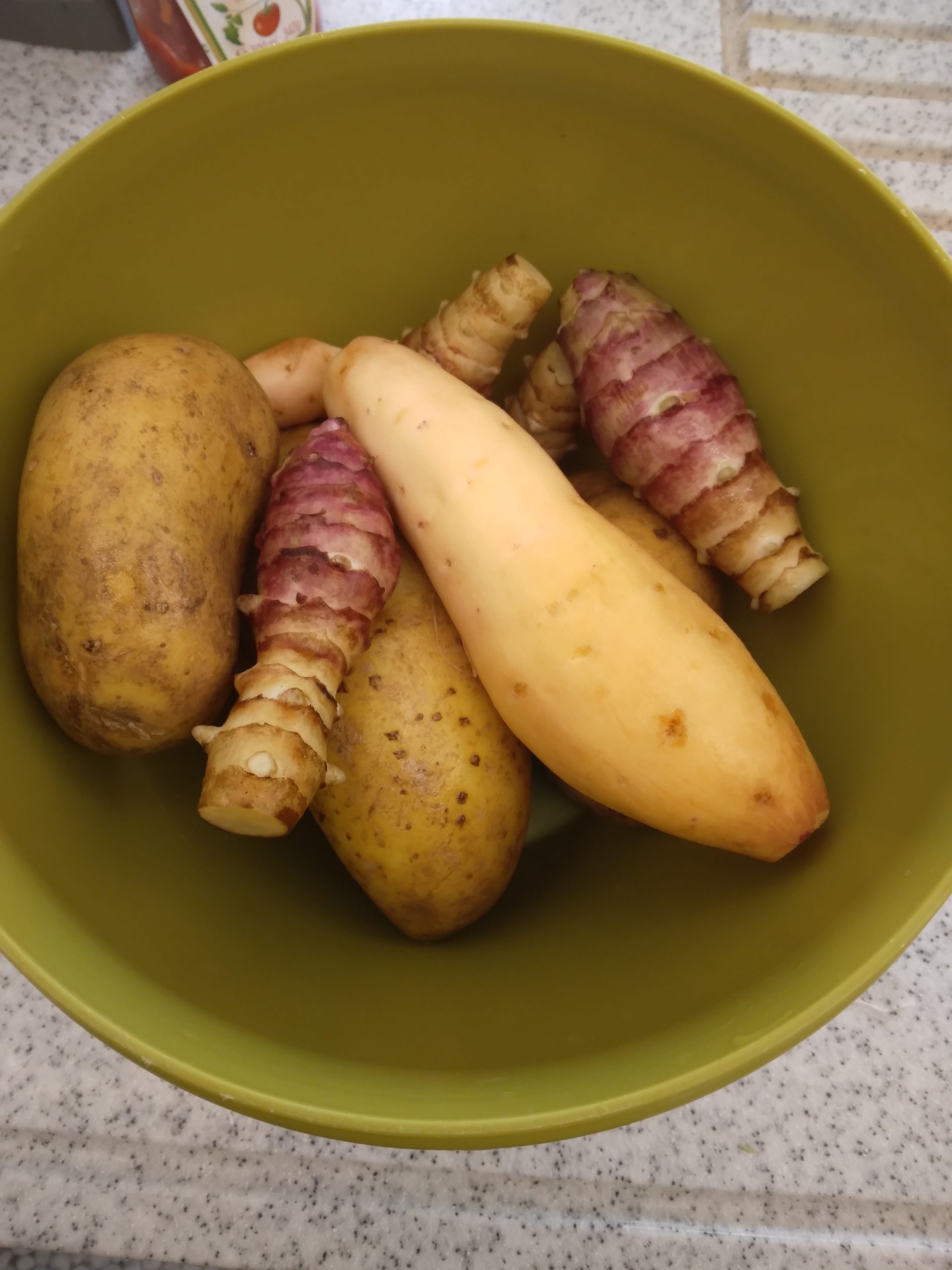 Kartoffel-Topinambur-Püree – Steffis Kräuterküche